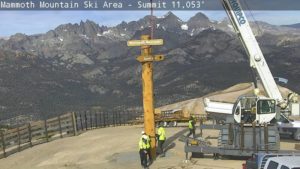 Read more about the article The New Sign is up at the Top of Mammoth Mountain