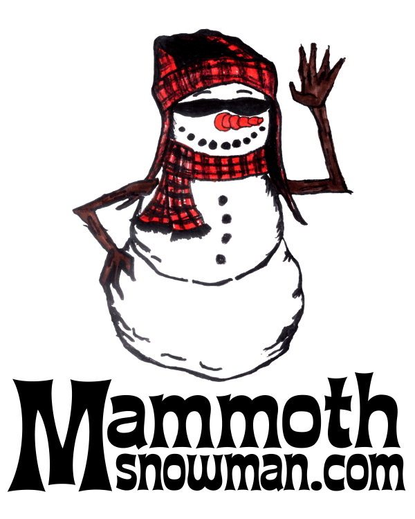 Mammoth Snowman Logo