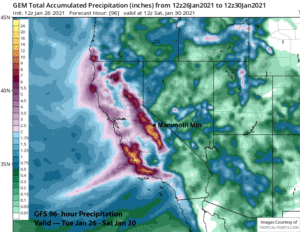 Read more about the article Powder Forecast – Tuesday January 26th, 2021