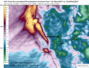 Read more about the article Powder Forecast – Tuesday January 19th, 2021