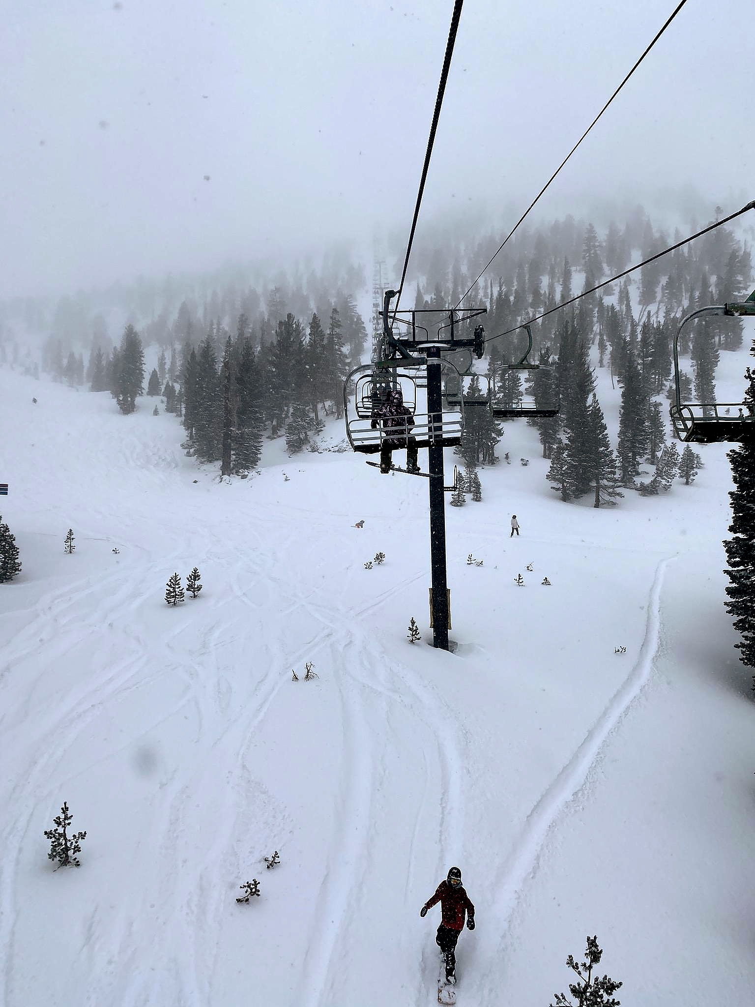 Chair 22 on Wednesday - Photo from Flaskman