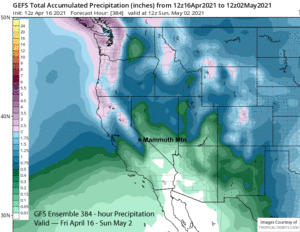 Read more about the article Powder Forecast –Friday April 16th, 2021