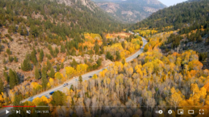Read more about the article Video: Beautiful Eastern Sierra Fall Color from the Sky