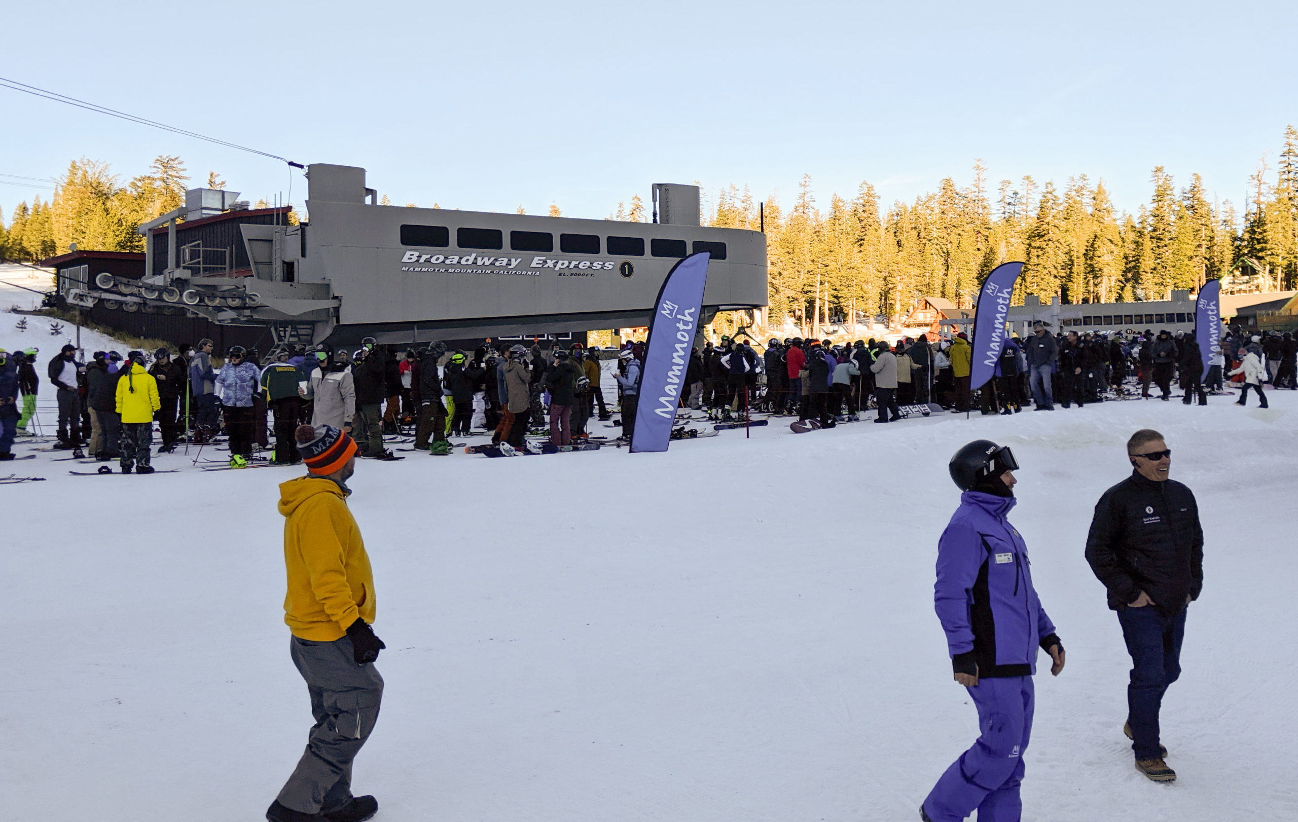 Read more about the article Opening Day Trip Report from the Mammoth Snowman – 10-29-2021