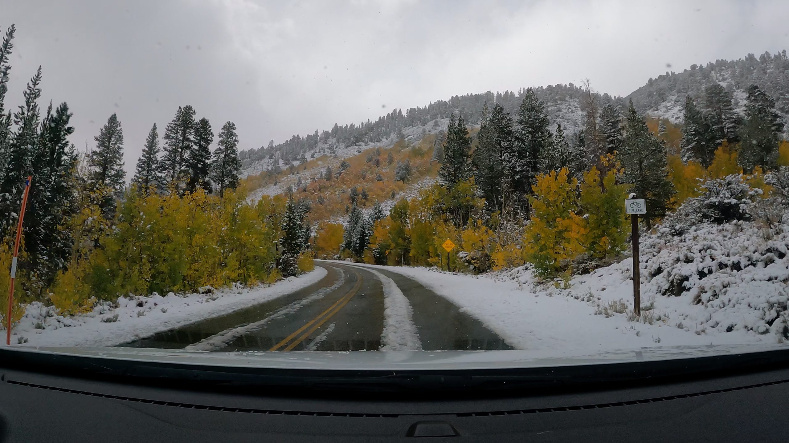 Read more about the article Video: Rock Creek Canyon – Fall Colors with Winter Mixed In