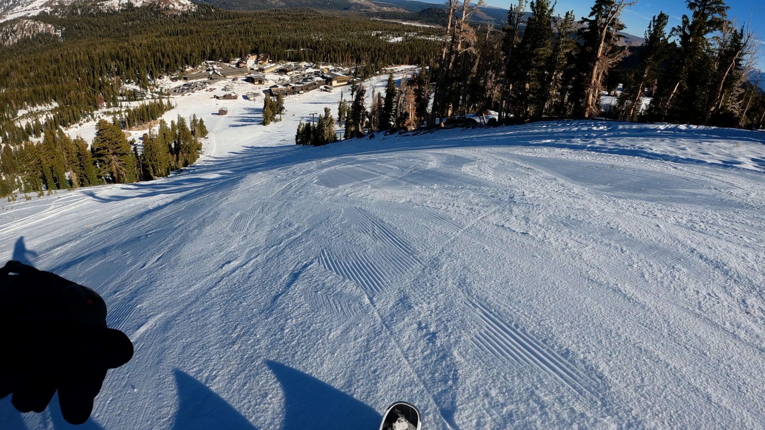 Nothing like some fast carving turns on Fascination