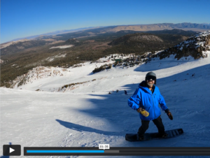 Read more about the article Mammoth Mountain Video Snow Report in 4k with the Snowman