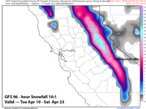 Read more about the article Powder Forecast –Tuesday April 19th, 2022
