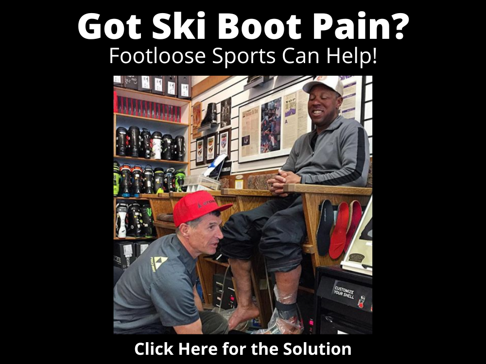 Footloose Sports Ski Boot Fitting in Mammoth Lakes, California