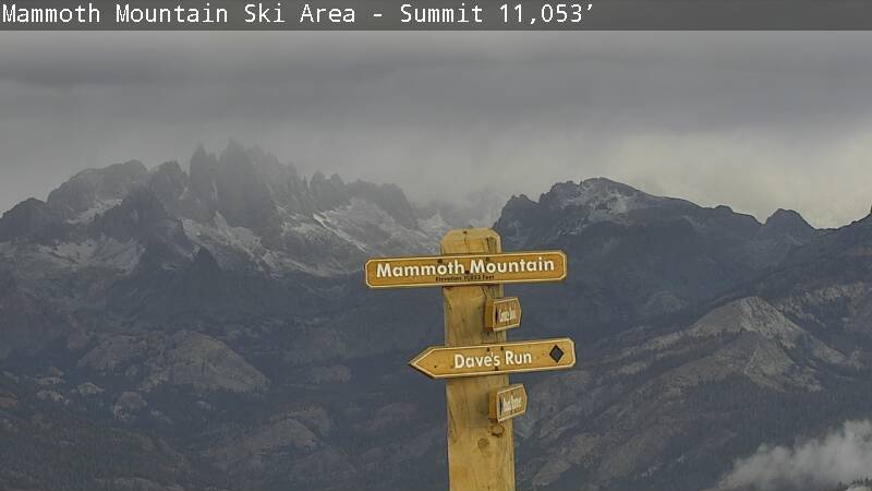 A Dusting of Snow in the Back Country.