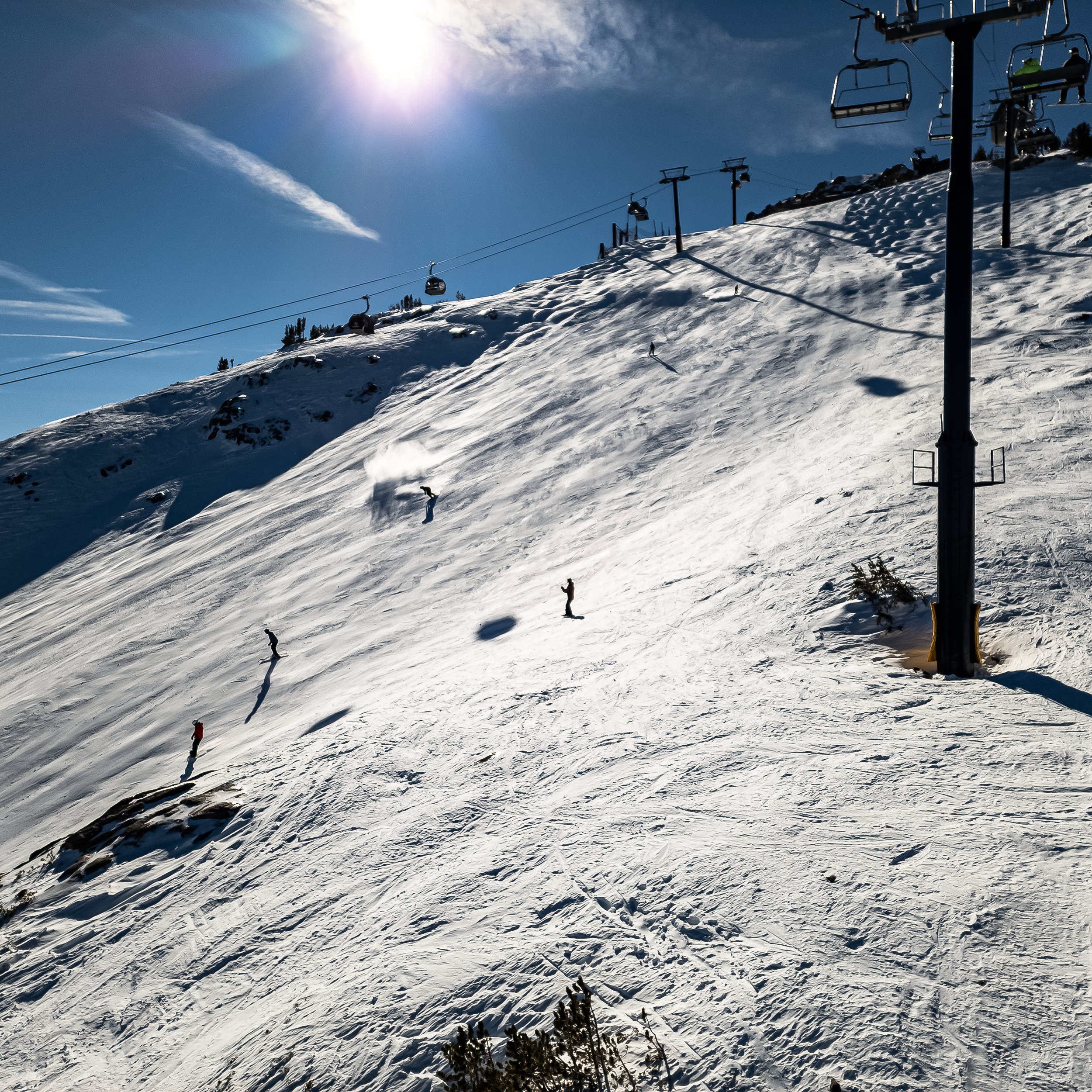 Read more about the article Mammoth Mountain Photo Snow Report from the Snowman
