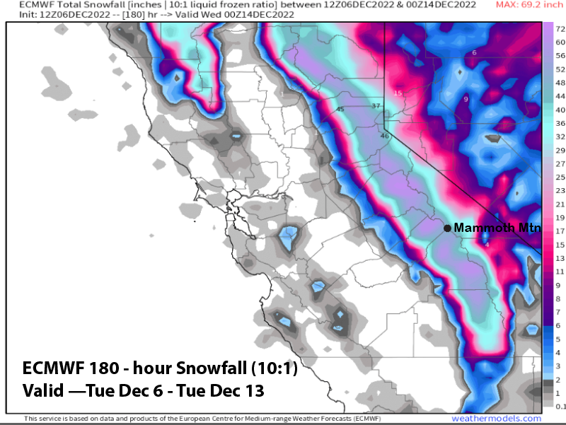 Read more about the article Powder Forecast – Tuesday December 6th, 2022