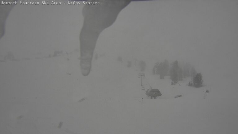 Mammoth Mountain Weather and Snowfall Webcam