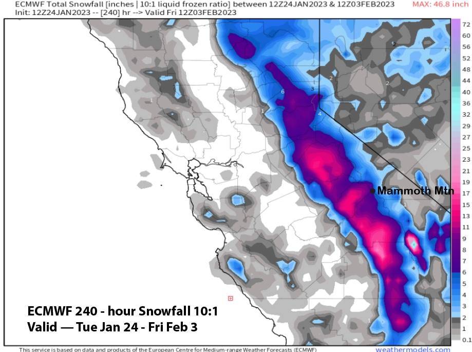 Read more about the article Powder Forecast – Tuesday January 24th, 2023