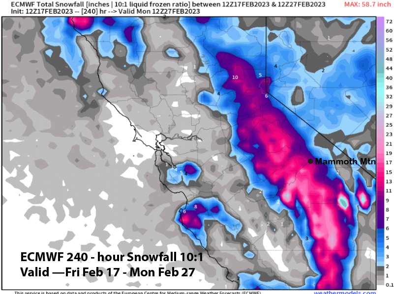 Read more about the article Powder Forecast – Friday February 17th, 2023