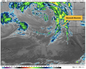 Read more about the article Mammoth Mountain Recreational Weather Update