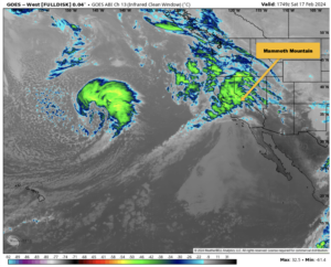 Read more about the article Mammoth Mountain Recreational Weather Update
