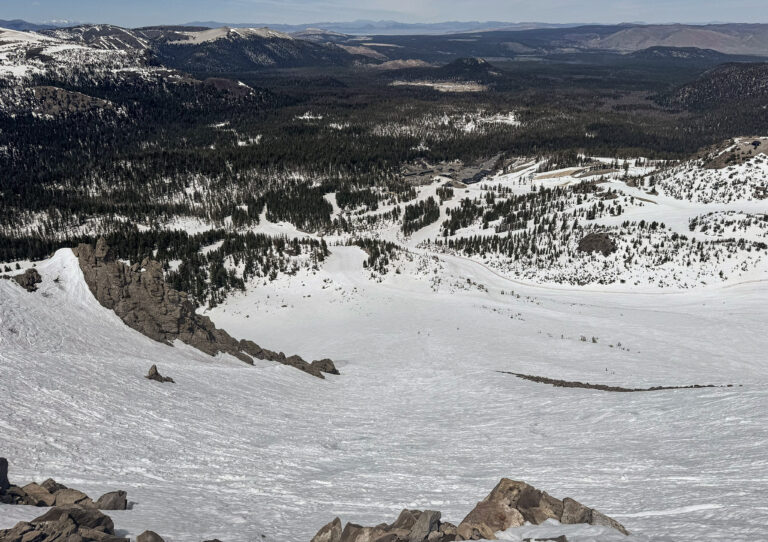 5-14-24 - Spring Skiing off the Top at Mammoth Mountain