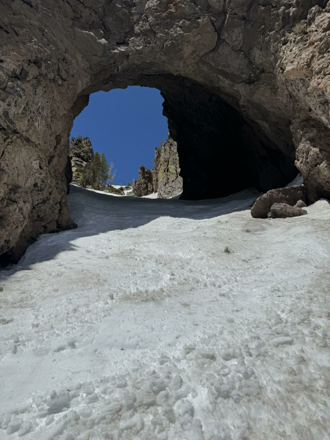 The Exit of Hole in the Wall - Mammoth Lakes Basis